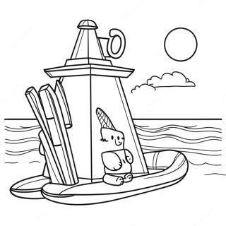 Pagini De Colorat Cu Salvamar În Serviciu 50233-39744