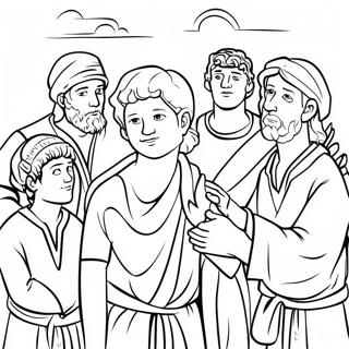 Page À Colorier De Joseph Et Ses Frères 50273-39765