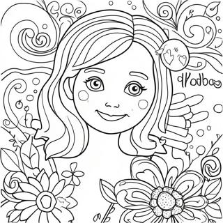 All About Me Coloring Page 5180-4131