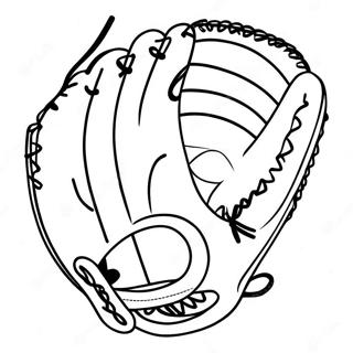 Baseballhandske Farvelægningssider 51853-41006