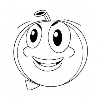 Sarjakuvapommi Hauskalla Kasvolla Värittämissivu 51864-41025