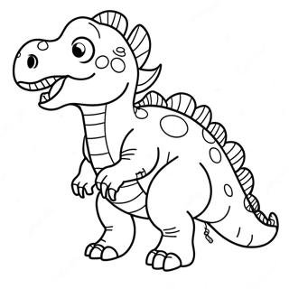 Hybrid Dinosaur Coloring Page 51873-41033