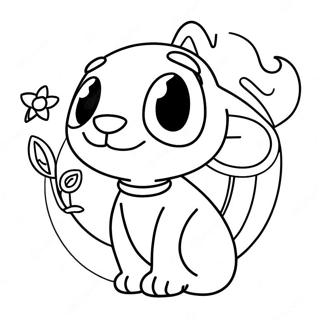 Page À Colorier De Cosmo 52493-41529