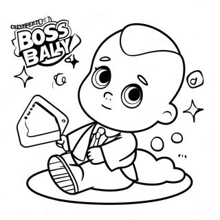 Macera Dolu Boss Baby Boyama Sayfası 53794-42565