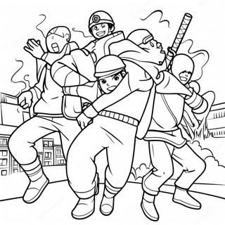 Tulivoiman Sankarit Toiminnassa Värityssivu 53854-42620