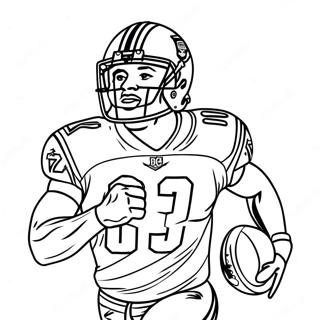 Jalen Ramsey Toiminnassa Värityssivu 54354-43007