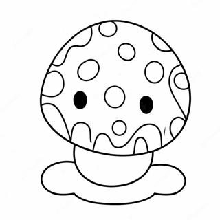 Fargerik Gummibjørn Godteri Fargeleggingsark 54584-43187