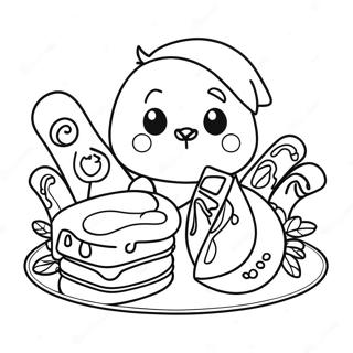 Kort Färgläggningssida För Barn 55543-43931