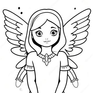 Aria Med Magiska Vingar Målarbild 57764-45728