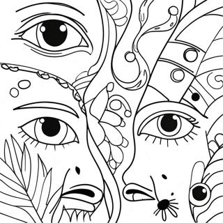 Vielfalt Ausmalbild 5870-4671