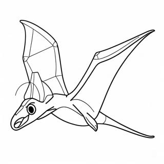 Flying Pteranodon Coloring Page 59494-47081