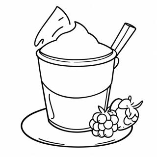 Yoghurtkop Med Friske Bær Malebog 60273-47706