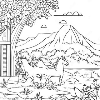 Página Para Colorir De Arte Em Pixel 60313-47718