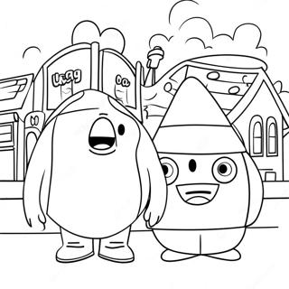 Higglytown Heroes Coloring Page 61293-48486