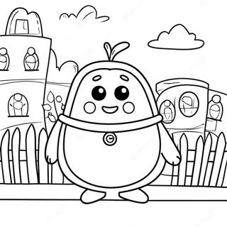 Eager Higglytown Heroes Coloring Page 61294-48503