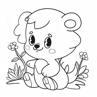 귀여운 Ch 캐릭터 색칠 공부 페이지 61644-48814