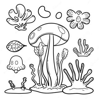 Página Para Colorir De Algas 62833-49739