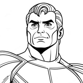 Kaptein Mann Fargeleggingsark 63663-50366