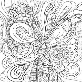 Abstrakt Digital Kunst Malebog 64054-50705