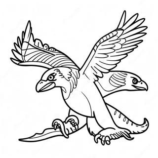 Raptors Coloring Page 65063-51503