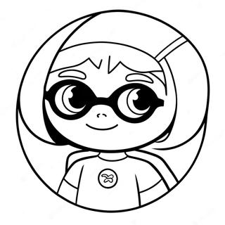 Página Para Colorir Da Wordgirl 65783-52114