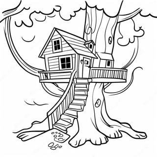Tree House Mysteries Coloring Page 66964-52985
