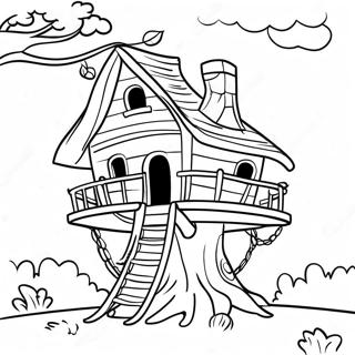 Tree House Mysteries Coloring Page 66964-52986