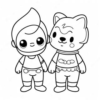 Kolorowanka Uroczych Postaci Agere 67545-53441