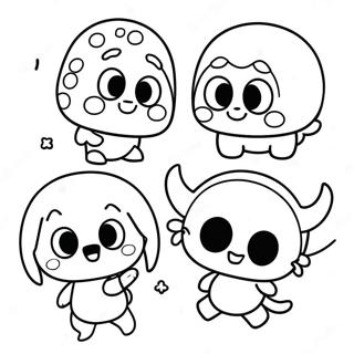 Kolorowanka Uroczych Postaci Agere 67545-53444