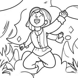 Glædelig Jehova Farvelægningsside 67985-53808