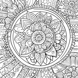Kolorowanka Z Mandalą Dla Dorosłych 68824-54466