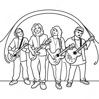 Enhypen Mitglieder Im Konzert Ausmalbild 69045-54638