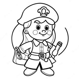 Раскраска Пайпер Рокелл 69164-54738