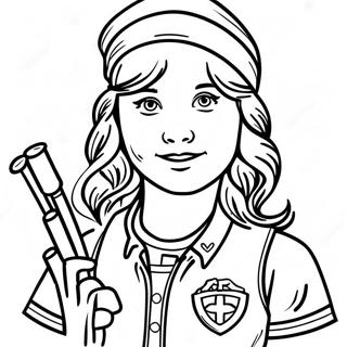 Раскраска Пайпер Рокелл 69164-54739