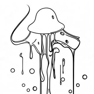 Drip Effect Coloring Page 69344-54885