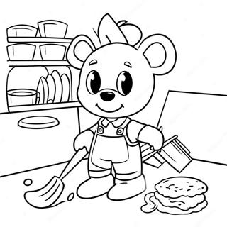 Ev İşleri Boyama Sayfası 69364-54902