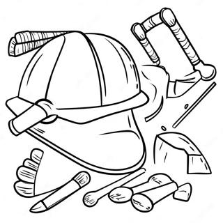 Page À Colorier Des Outils De Minage 72234-57184