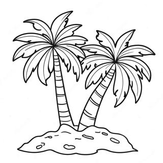 Página Para Colorir De Palmeira 72754-57607