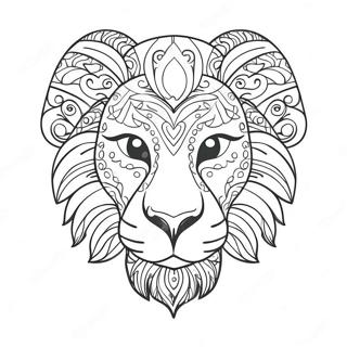 صفحة تلوين رسم حيوانات بسيط 7341-5846