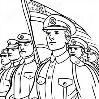 หน้าระบายสีทหารรักชาติ 7651-6100