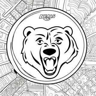 Logo Dei Chicago Bears Pagina Da Colorare 8030-6400