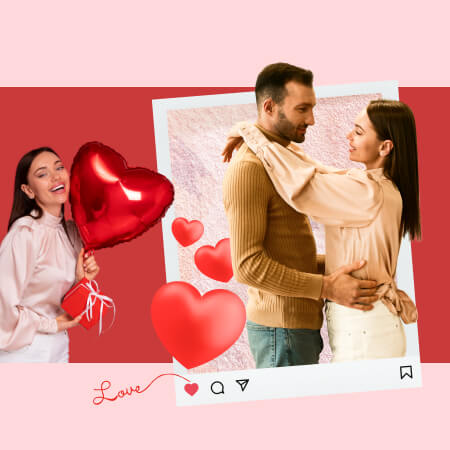 Free Editable Valentine's Day Collage Templates