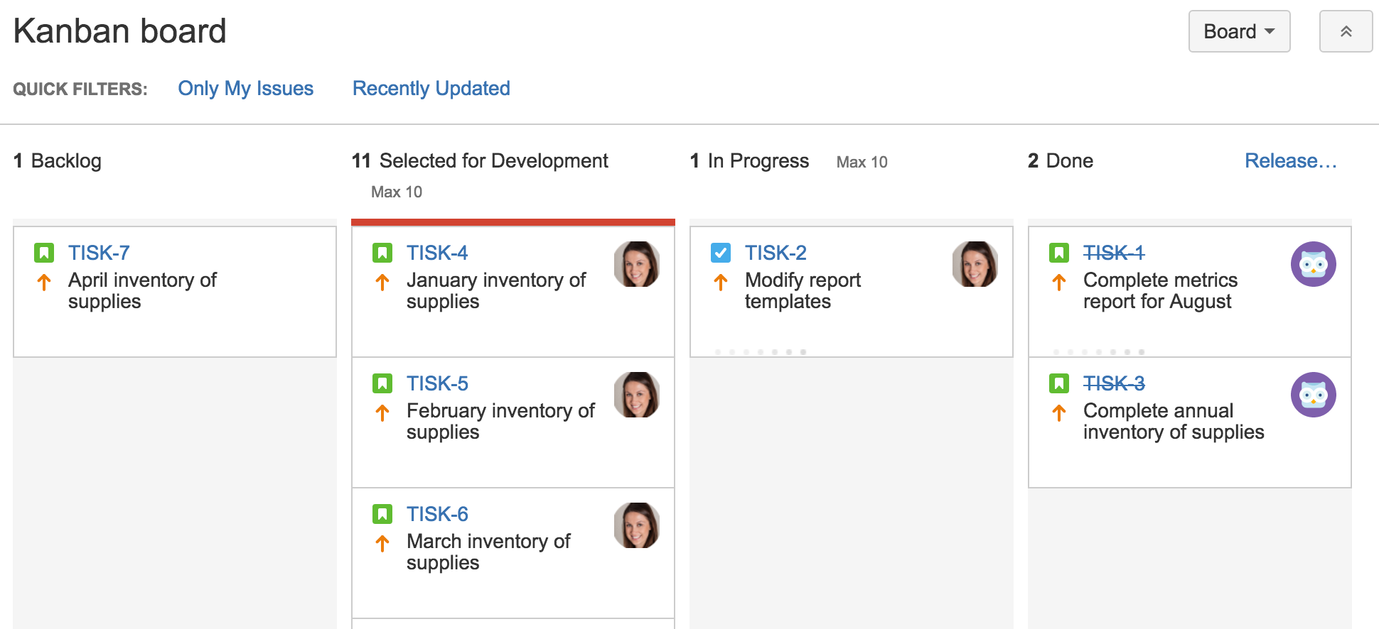 Kanban z ograniczeniami kolumn | Atlassian Agile Coach