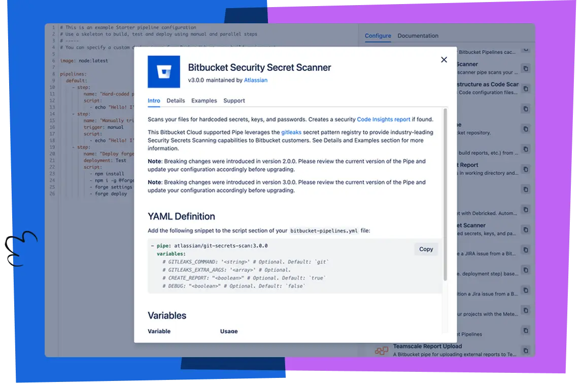 Automatize a detecção de segredos