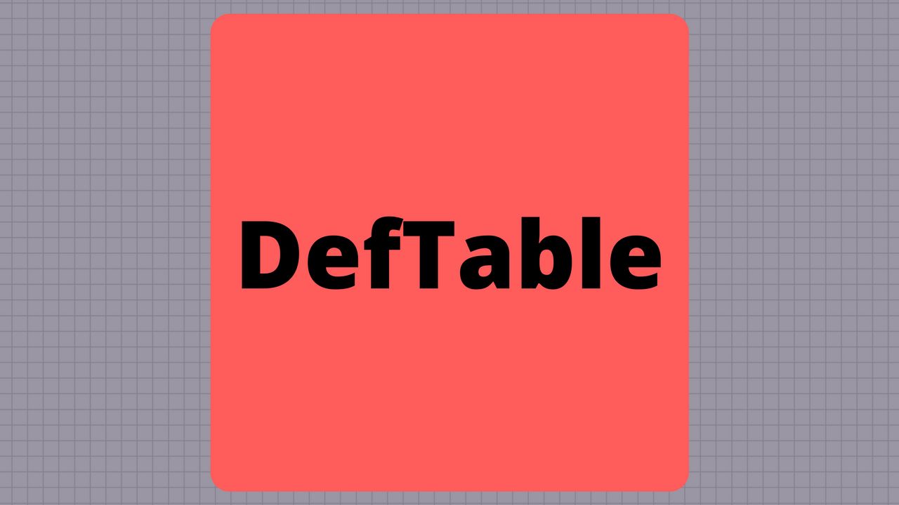 DefTable preview image