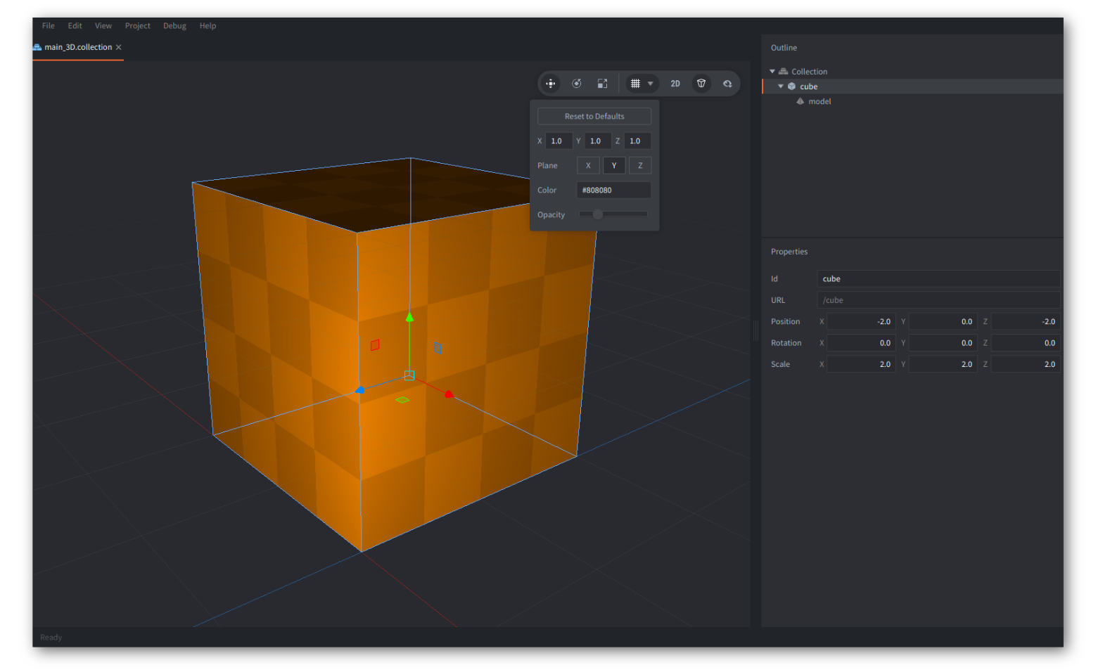Edytor scen 3D