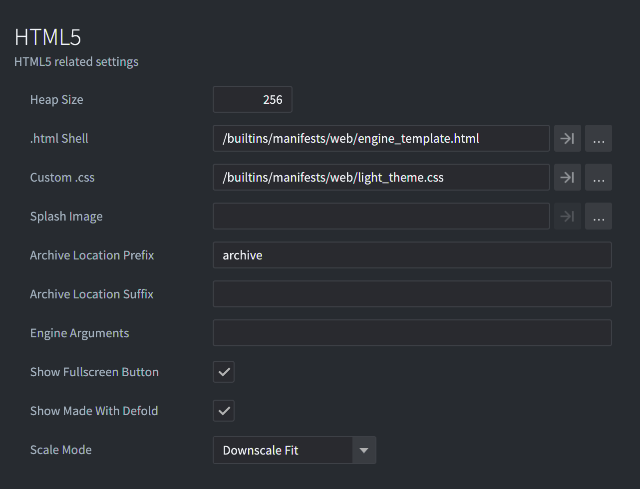 HTML5 Section