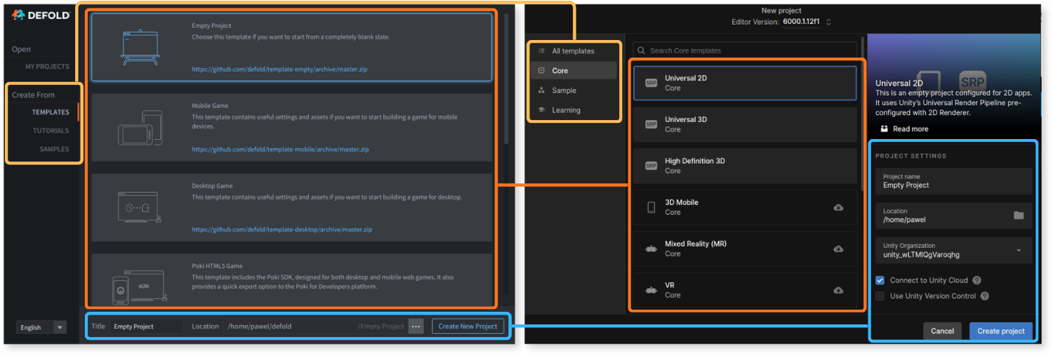 Welcome Templates comparison