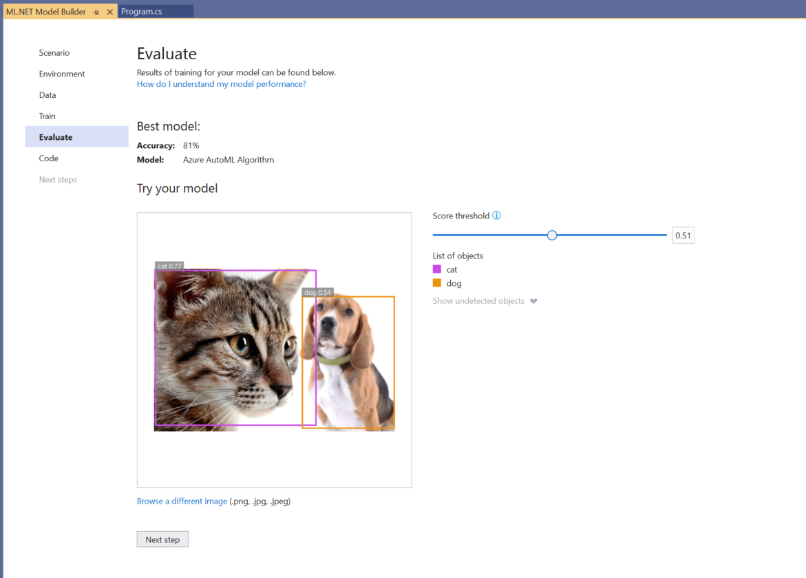 Evaluating Object Detection model in Model Builder