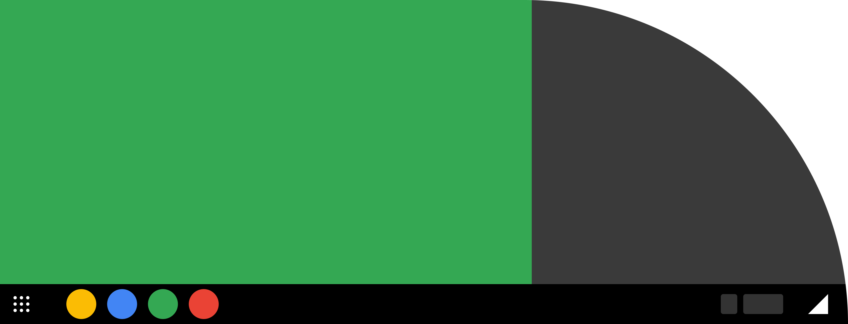 An Android Automotive OS device with a display that's
      curved on the right side.